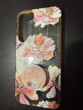 Samsung Galaxy S25+ Case - Elizabeth James Floral Clear